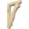 Ekena Millwork Balboa Craftsman Rough Sawn Bracket, Douglas Fir, 4"W x 26"D x 38"H BKT04X26X38BOA04RDF - alternate 1